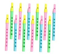 FUNOMOCYA 12pièces Flûtes à Bec Pour Garçon Fille Soprano Pour Débutants Et Pratique