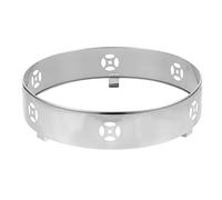 FUNOMOCYA 1pièce Couvercle De Cuisinière Inoxydable Anti-vent Pour Consommation Énergétique Support Pour Pots Et Poêles Design Antidérapant Accessoire De Cuisine Pratique