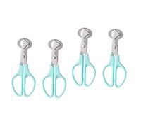 FUNOMOCYA 2 Ensembles Ciseaux Acier Inoxydable Pour Couper Œufs De Caille Et Résistants Chaleur Outil De Cuisine Pratique Lot De Couleur Bleu Ciel 2 Pièces * 2