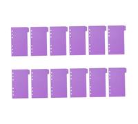 FUNOMOCYA 2 ensembles Diviseurs de Pages PP Résistants de Séparateurs pour Classeur Onglets Index pour Organisation des Notes