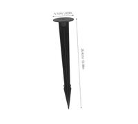 FUNOMOCYA 2 Ensembles Ground Stakes for Solar Lights Durable Metal Replacement Stakes for Outdoor Garden Pathway Lighting Wind Resistant and Easy to Install Compact and Lightweight