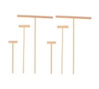 FUNOMOCYA 2 Ensembles Miniatures Râteaux de Jardin Accessoires de Table de pour Aménagement de Scène Zen Outils et Décoratifs pour Relaxation et Création de Paysage