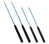 FUNOMOCYA 2 Paires Bâtons Diabolo à Roulement à Billes avec Poignée Antidérapante Ensemble pour Jonglerie et Fitness des Seniors Manche Confortable pour Cordon Sticks de Jonglerie Durables