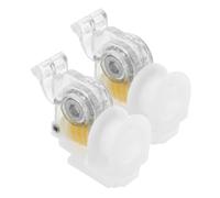 FUNOMOCYA 2 Pièces Accessoires pour Stores Horizontaux Mécanisme Inclinaison pour Cordon Compatible Tringles Hexagonales Tilt pour Stores à Lamelles