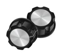 FUNOMOCYA 2 pièces Boutons de Cuisson pour Airfryer Cuisinière Gaz et Four Électrique Commandes de Minuterie Efficaces Remplacement Facile des Interrupteurs de Contrôle