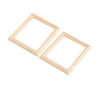 FUNOMOCYA 2 Pièces Cadre Photo Miniature pour Cadres Décoratifs pour Accessoires de Décoration de Miniature pour Créer Ambiance Chaleureuse