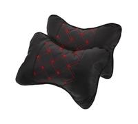 FUNOMOCYA 2 pièces Coussin Appuie-tête Voiture Ergonomique Oreiller de Nuque Confortable pour Siège Auto Support Cervical Souple et Compact pour Conduite et Détente