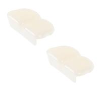 FUNOMOCYA 2 pièces Dents de Lapin Résine Fausse Dent de Lapin Cosplay Accessoires pour Fête Halloween Carnaval