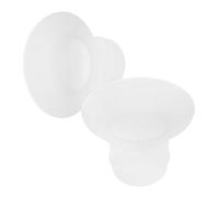 FUNOMOCYA 2 pièces Insert de Bride Silicone pour Pompe Allaitement Rechange Portables et Confortables pour Succion