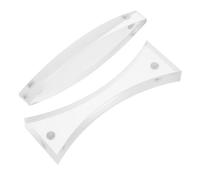 FUNOMOCYA 2 Pièces Lentille Concave Et Biconvexe Optique Pour Équipement Enseignement Lumière Expériences De Physique Laboratoire