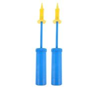 FUNOMOCYA 2 Pièces Lot de 2 Pompes à Ballons Manuelles Portables, Embout Incliné pour Gonflage Rapide, Pompe à Main Légère pour Ballons en Latex et Jouets Gonflables, Accessoire pour Fêtes