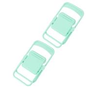 FUNOMOCYA 2 Pièces Miniature Doll House Folding Chair Set Accessory for Dollhouse Decoration Lightweight and Realistic Micro Furniture