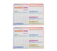 FUNOMOCYA 2 Pièces Monthly Bill Organizer And Expense Tracker For Home And Small Business Budget Management