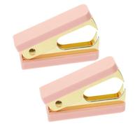 FUNOMOCYA 2 pièces Pince Extraction Agrafes Décapsuleur Agrafe Portable Ergonomique Outil Pratique pour Bureau École et Domicile