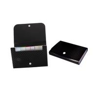 FUNOMOCYA 2 pièces Pochette Rangement Multi-couches Portable Organisateur de Documents et Porte-monnaie Mini Format et Compact pour Factures Contrats et Petits Objets