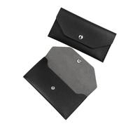 FUNOMOCYA 2 Pièces Portefeuille à Enveloppes Budget Cuir Synthétique Réutilisable pour de Trésorerie et Organisation des Notes Receipts