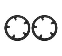 FUNOMOCYA 2 pièces Protecteur de Chaîne Vélo Garde-Plateau Dents avec Vis Compatible Fixie et VTT Protège Pignon pour Durabilité et Installation Facile