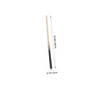FUNOMOCYA 2 pièces Queue de Billard Mini Bois Lot de Sticks Courts Adaptés Aux Débutants et Garçon Fille pour Apprentissage Facile