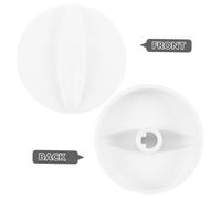 FUNOMOCYA 2 Pièces Thermostat Knob Replacement For Refrigerator Temperature Control Dial Switch With Smooth Rotation For Accurate Cooling Adjustment