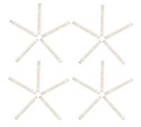 FUNOMOCYA 20 Pièces Cube de Prix Réglable en Plastique pour Comptoirs et | Affichage des Prix de Détail, Étiquette Démontable, Assemblage Ajustable, Surface Lisse, Usage Boutique