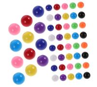 FUNOMOCYA 200 Pièces Boules Solides Multicolores pour Jeux Échecs Chinois et Activités Mathématiques Éducatives Garçon Fille