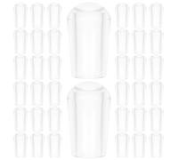 FUNOMOCYA 200 Pièces Capuchons de Cintre Pvc 5mm Transparents