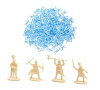 FUNOMOCYA 200 pièces Miniatures Médiévales Soldats Plastique Modèles pour Jeux de Rôle et Décoration Figurines Mini Soldat Résistantes Aux Intempéries Set de Jouets Médiévaux