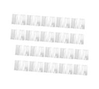 FUNOMOCYA 20Pièces Couvertures Transparentes pour Cahiers Souples Protection pour Cahiers et Manuels Scolaires