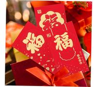 FUNOMOCYA 24 pièces Envelopes Traditional Chinese Year Snake Design Lucky Money Packets For Family And Friends Celebration