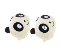 FUNOMOCYA 2pcs Coussin De Tête De Voiture Mignon Coussin De Tête De Tête De Voiture Panda pour Support du Cou Et Le Support De Siège De Voiture Lavable pour Les Enfants Et Les Adultes
