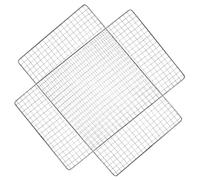 FUNOMOCYA 2pièces Filet pour Barbecue Acier Inoxydable Lot de Grill Multifonction Usage Domestique Cuisson Uniforme Prévention des Chutes De Nourriture