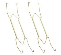 FUNOMOCYA 2pièces Lot De Cintres Muraux Pour Assiettes Décoratifs Avec Ressort Robuste Pour Maison