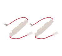 FUNOMOCYA 2pièces Lot De Fusibles Haute Tension Pour Micro-ondes Porte-fusible Remplacement Fiable Et Compatible Pour Fours Domestiques