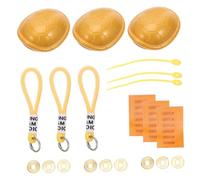 FUNOMOCYA 3 Pièces Coquille de Tortue Rétro Divination Feng Shui I Ching pour Richesse Décoration