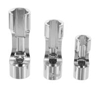 FUNOMOCYA 3 Pièces Diesel Injector Fuel Line Socket Set Slotted Pipe Wrench For Maintenance Compatible With Various Car Models