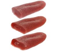 FUNOMOCYA 3 Pièces Fausse Langue Réaliste Accessoires de Farce Souples pour Halloween Cosplay et Spectacles