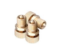 FUNOMOCYA 3 pièces Kit de Vis Purge Air Cuivre pour Pompe Haute Pression Accessoires de Sécurité Résistants Chaleur Usure de Rechange pour Purgeur de Valve