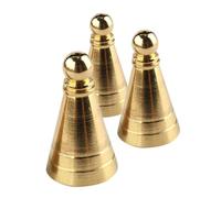 FUNOMOCYA 3 pièces Moule à Cônes Laiton pour Fabrication DIY Outil Polyvalent pour Création Tours et Cônes Accessoire Décoratif pour Artisanat et Thérapie