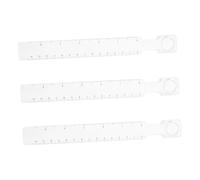 FUNOMOCYA 3 Pièces Règle de Mesure Précise Loupe Règle Portable pour Dessin Artisanat Modélisme et Architecturaux