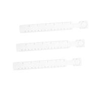 FUNOMOCYA 3 Pièces Règle de Mesure Transparente avec Échelle Centimétrique et Loupe Outil de Précision Polyvalent pour Dessin Modelage et Bureautique
