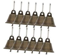 FUNOMOCYA 35 pièces Lot de Petites Cloches Vintage avec Crochet Pendentifs Suspendus pour Décoration Noël Mariage et Bricolage Style Rétro Pratique et Charmant