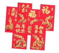FUNOMOCYA 36 Pièces Envelopes For Snake Year Traditional Lunar Year Decorations Festive Chinese Money Packets With Vibrant Design For Family And Friends