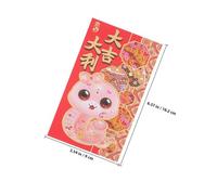 FUNOMOCYA 36 Pièces Lot de Enveloppes Rouges Chinoises Nouvel An Année Du Serpent Décor Serpent pour Mariage Anniversaire Fête Du Printemps