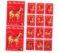 FUNOMOCYA 360 Pièces Envelopes Year Of The Horse Spring Festival Chinese Packets Creative Hundredyuan Money Pockets With Vietnamese Text For Wedding And Family Celebrations