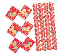 FUNOMOCYA 360 Pièces Lunar Year Envelopes Year Of The Horse Chinese Hong Bao Vietnamese Lucky Money Packets For Spring Festival Wedding Party Gifts