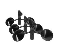 FUNOMOCYA 3pièces Coques De Remplacement Pour Anémomètre Coque Abs Légère Et Robuste Protection Pour Capteur De Vitesse Du Vent Installation Facile Pour Station Météo