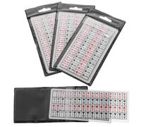 FUNOMOCYA 4 Ensembles Cartes de Magie Interactives pour Soirées Accessoires Légers et Durables pour Jeux de Poker Professionnels Animation et Performances Captivantes