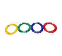 FUNOMOCYA 4 Pièces Bague D'entraînement De Plongée Accessoire De Formation des Anneaux De Plongée Jouets De Piscine De Plongeon De Piscine Plastique