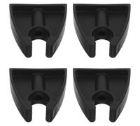 FUNOMOCYA 4 Pièces Clips de Fixation pour Poteau de Lampe Lot de Supports Muraux Antirouille pour Lampes de Yacht et Bateau Installation Rapide et Maintien Sécurisé