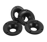 FUNOMOCYA 4 Pièces Horn Tweeter pour Performances de Scène Clair et Diffusion Uniforme pour Systèmes Audio